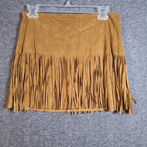 Jolt Women's Size 3 Fringe Cowgirl Stretch Country Western Southern Safari